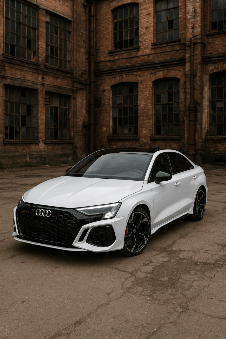 Audi RS 3 Limousine TFSI quattro S tronic 2024 – sportowa ikona z mocą i precyzją