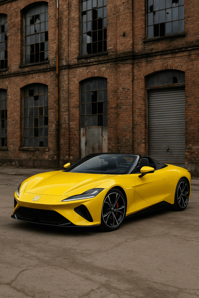 MG Cyberster – futurystyczny roadster elektryczny z mocą 550 km w twoim zasięgu