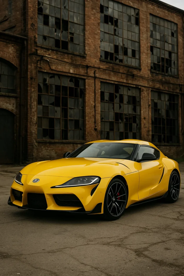 Toyota GR Supra 2023 – sportowy legendarny supersamochód na wynajem