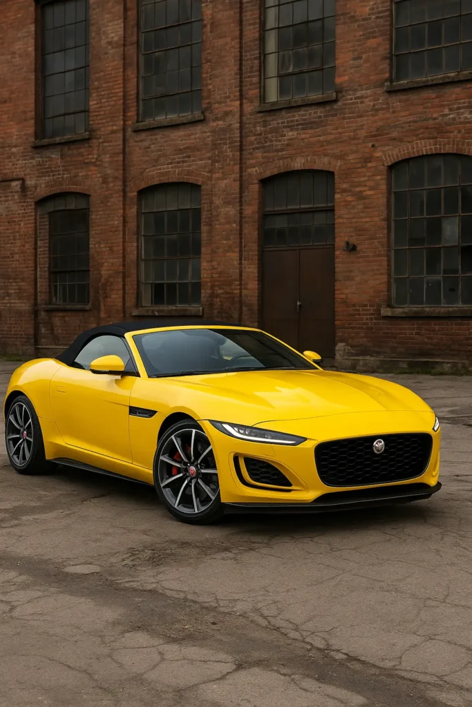 Jaguar F-Type Cabrio – poczuj brytyjską sportową luksusową jazdę